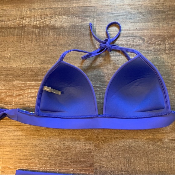NWOT Halter bikini and high waist bottoms - Picture 2 of 4